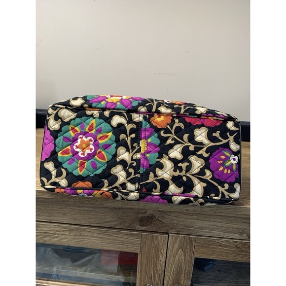 Vera Bradley Suzani Boho Floral Quilted Hand Shoulder Bag With Matching Wallet - Picture 15 of 16